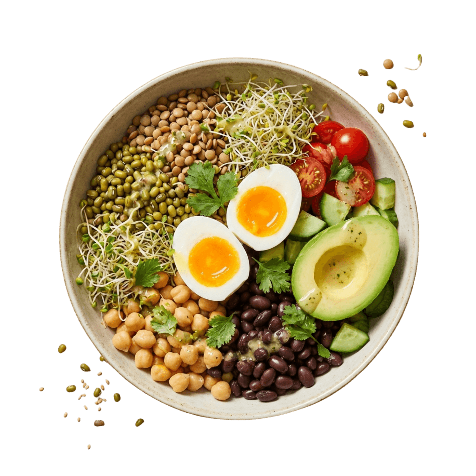 Hand Holding Healthy Meal